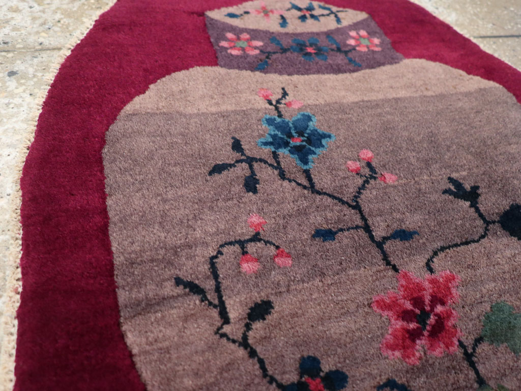 Vintage Chinese Deco Rug, No.31682 - Gss