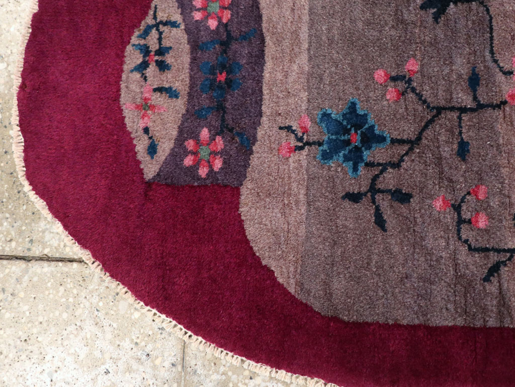 Vintage Chinese Deco Rug, No.31682 - Gss