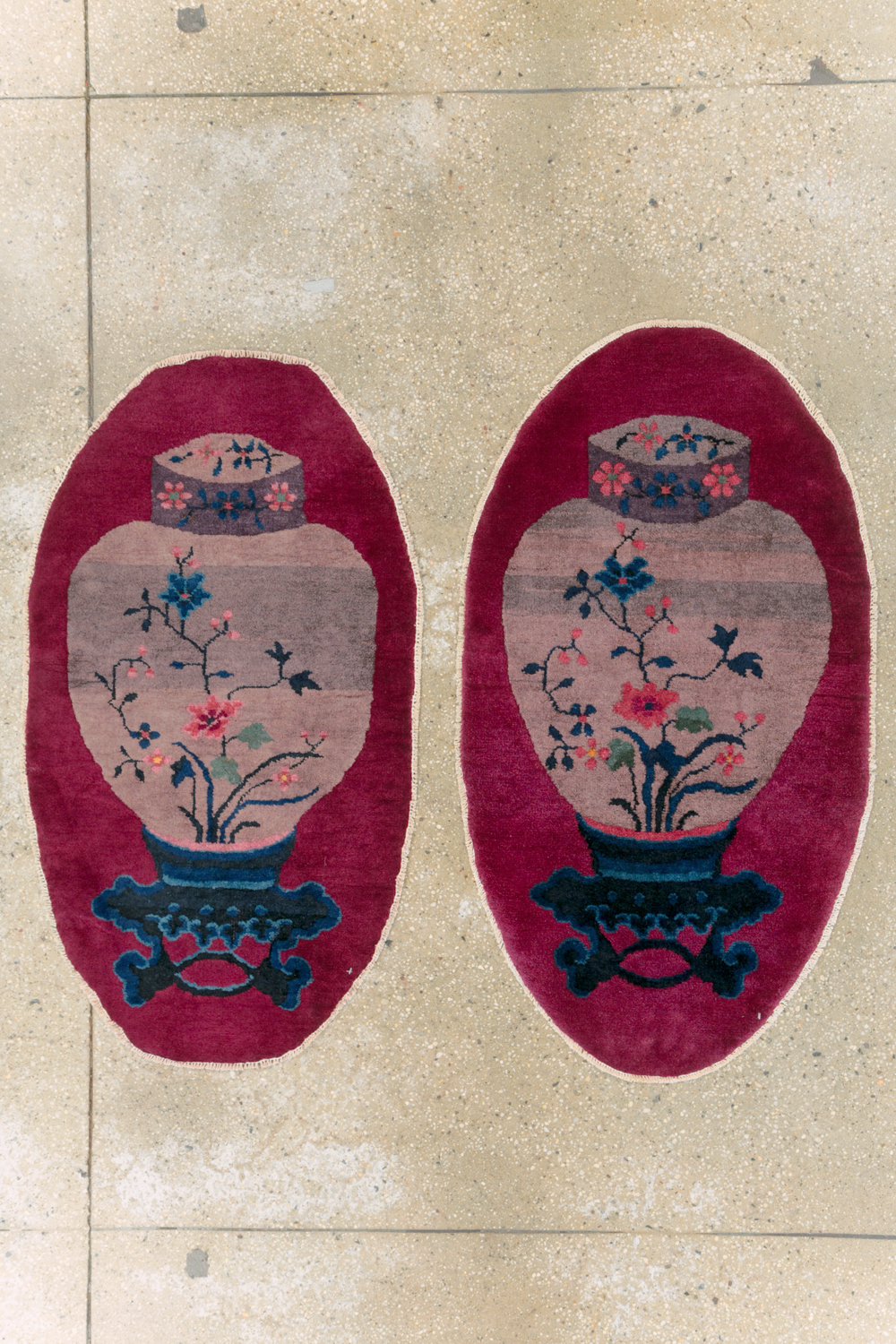 Vintage Chinese Deco Rug, No.31682 - Gss