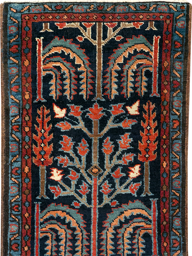 Antique Persian Heriz Runner, No.31684 - Gss