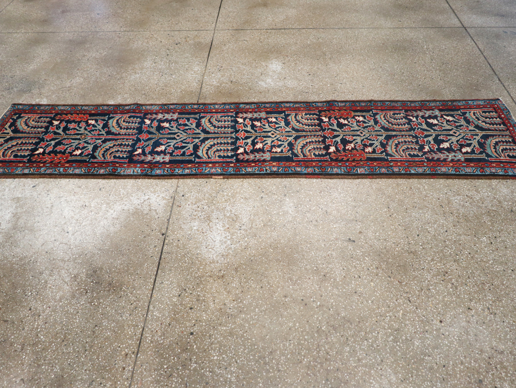 Antique Persian Heriz Runner, No.31684 - Gss