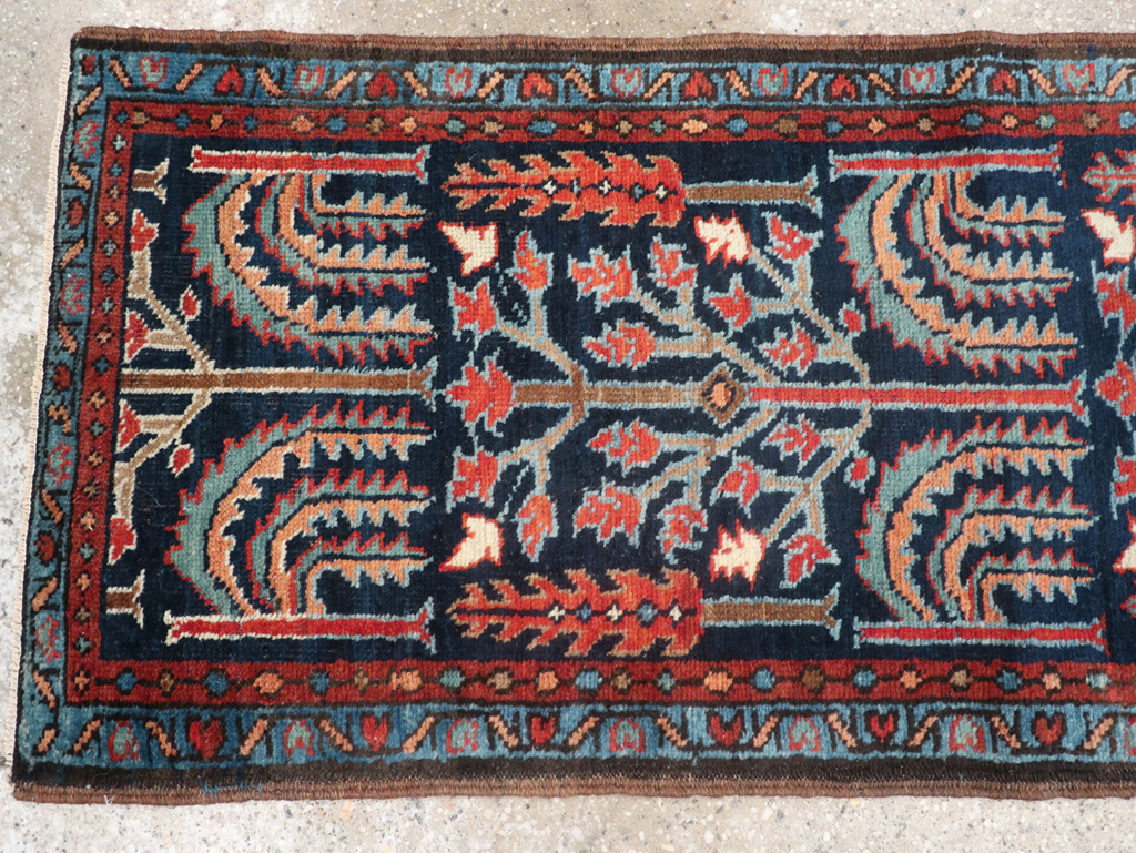 Antique Persian Heriz Runner, No.31684 - Gss