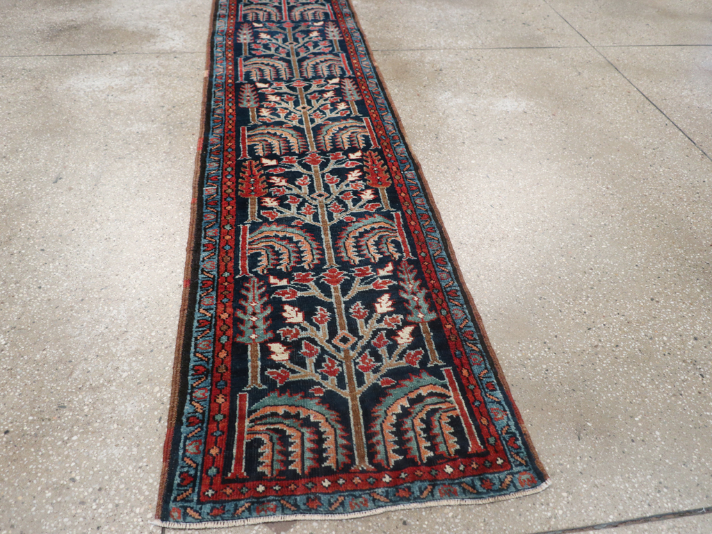 Antique Persian Heriz Runner, No.31684 - Gss