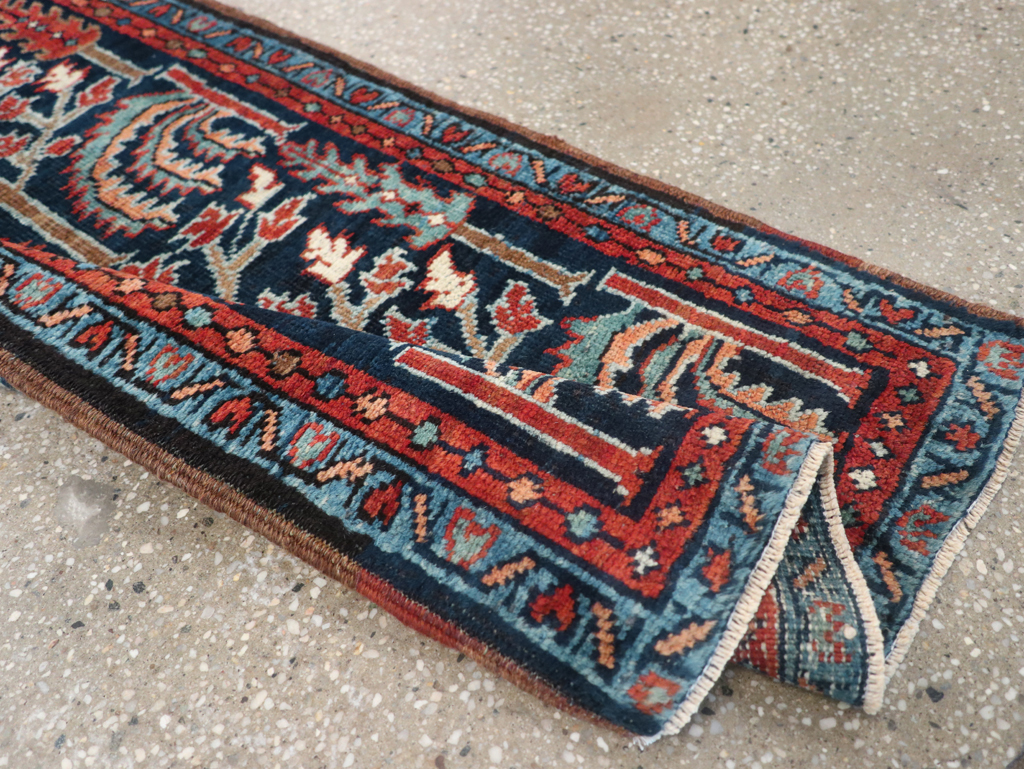 Antique Persian Heriz Runner, No.31684 - Gss