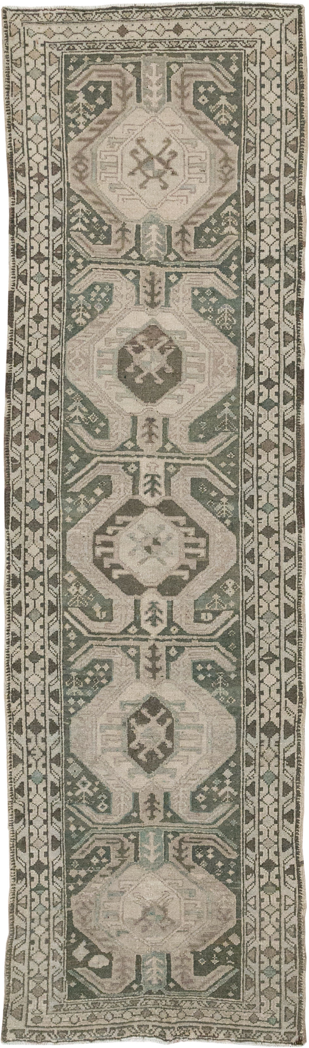 Antique Persian Malayer Runner, No.31689 - Gss