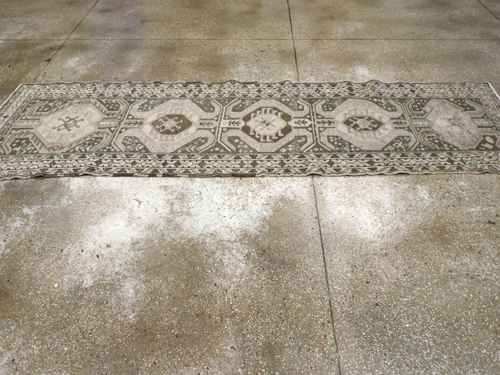 Antique Persian Malayer Runner, No.31689 - Gss