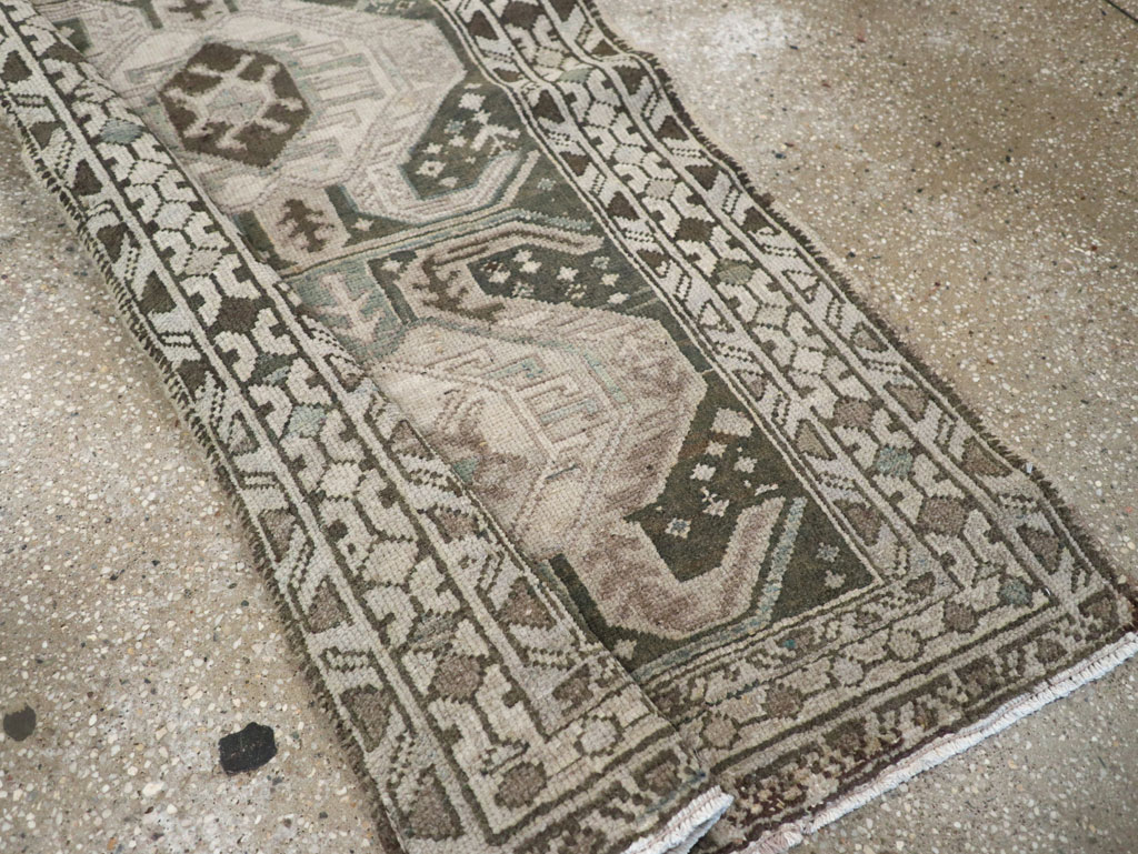 Antique Persian Malayer Runner, No.31689 - Gss