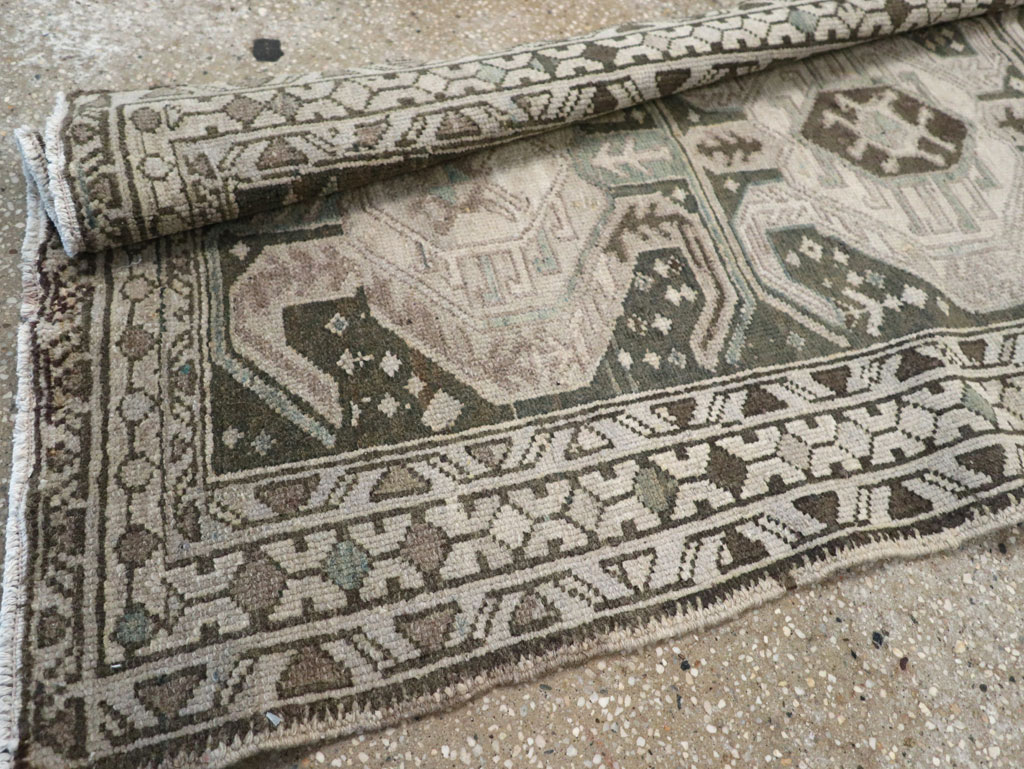 Antique Persian Malayer Runner, No.31689 - Gss