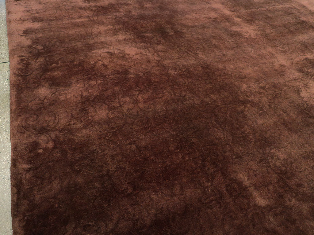 Vintage Chinese Art Deco Room Size Carpet, No.31691 - Gss