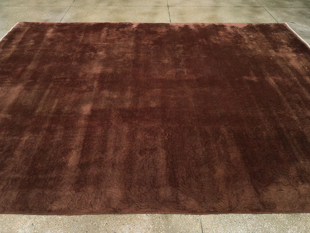 Vintage Chinese Art Deco Room Size Carpet, No.31691 - Gss