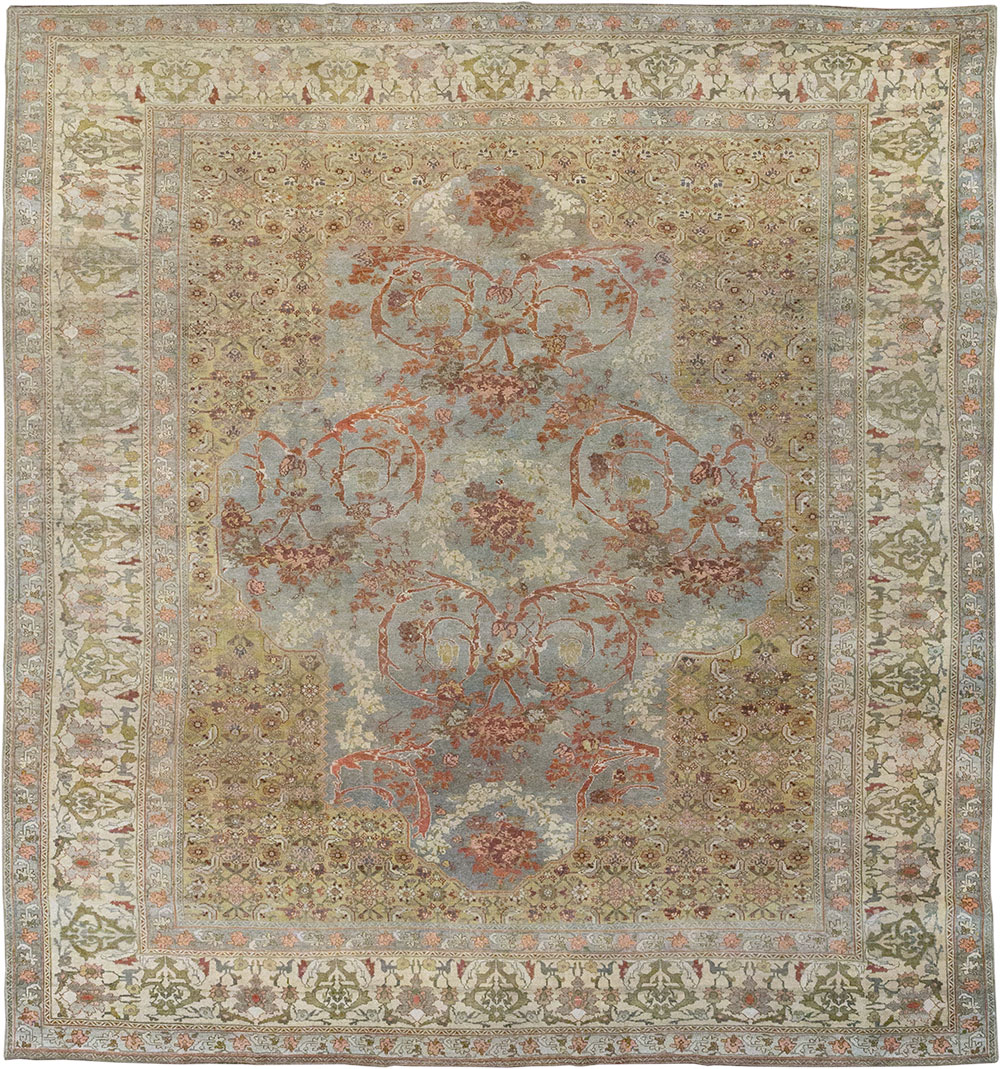 Antique Persian Bidjar Room Size Carpet, No.31694 - Gss