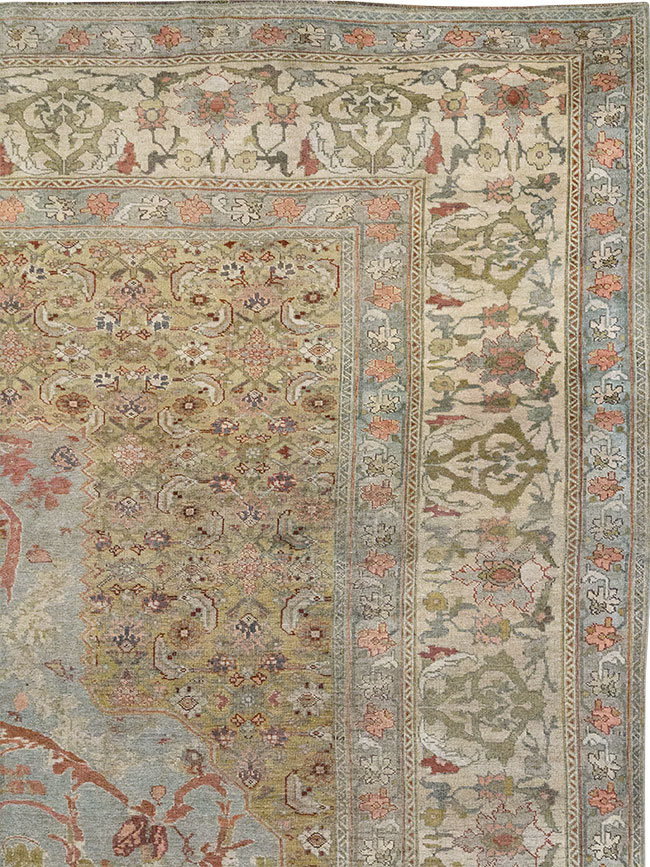 Antique Persian Bidjar Room Size Carpet, No.31694 - Gss