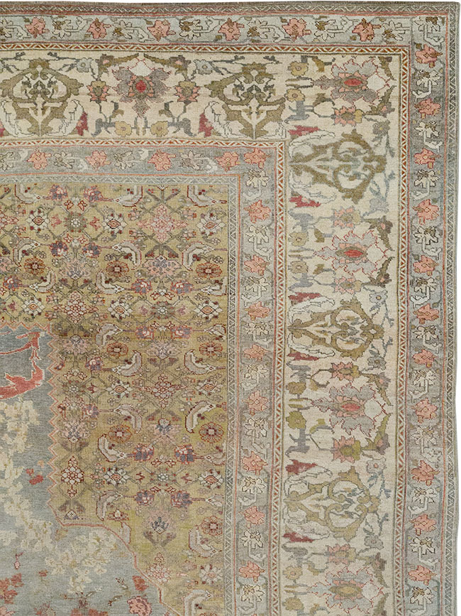 Antique Persian Bidjar Room Size Carpet, No.31694 - Gss