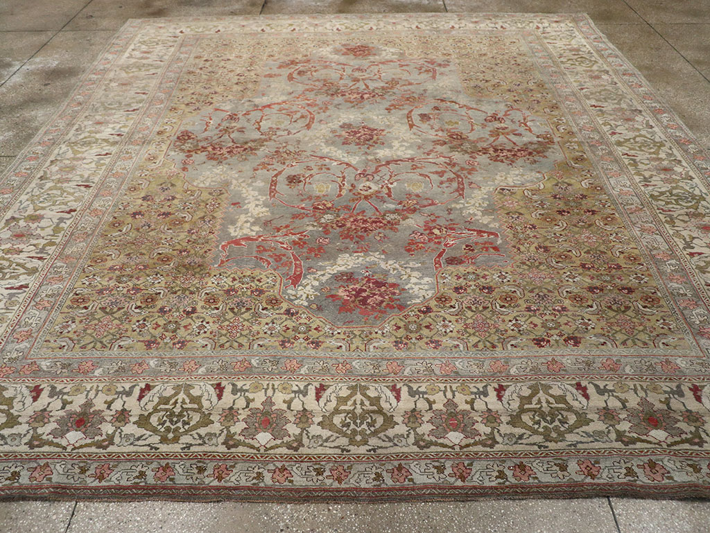 Antique Persian Bidjar Room Size Carpet, No.31694 - Gss