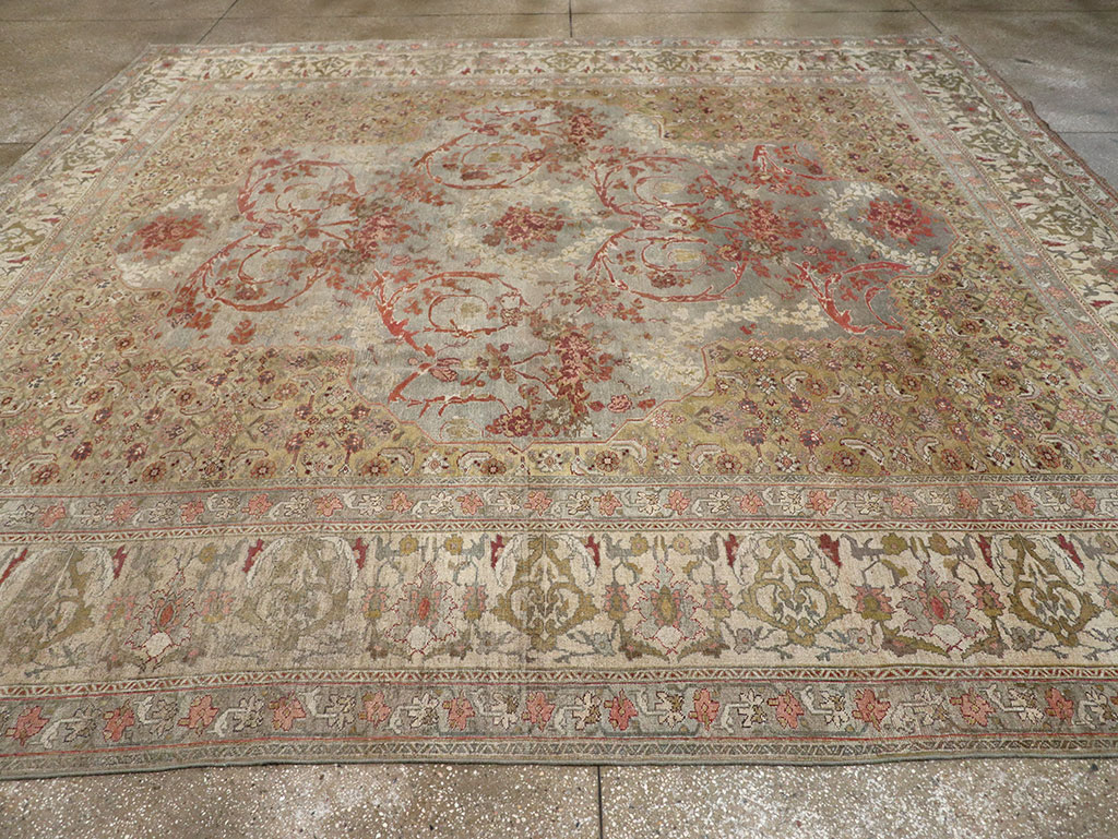 Antique Persian Bidjar Room Size Carpet, No.31694 - Gss