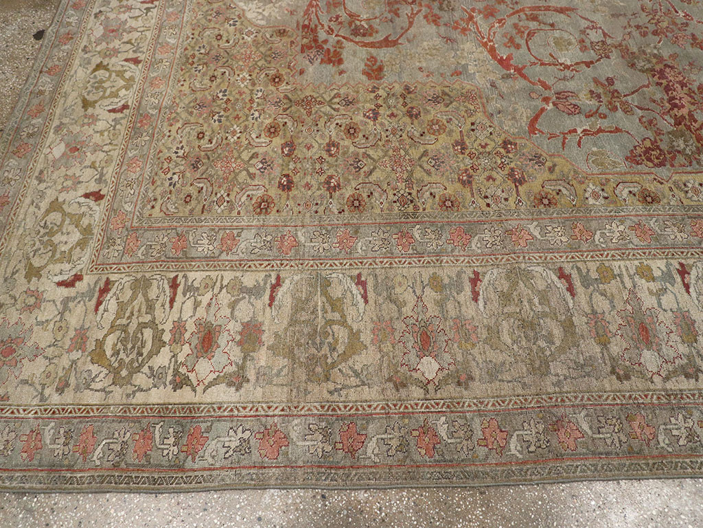 Antique Persian Bidjar Room Size Carpet, No.31694 - Gss