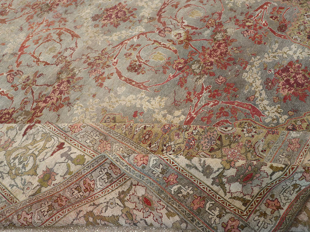 Antique Persian Bidjar Room Size Carpet, No.31694 - Gss