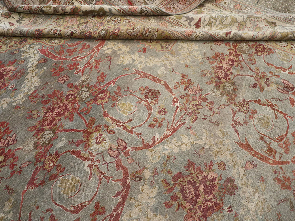 Antique Persian Bidjar Room Size Carpet, No.31694 - Gss