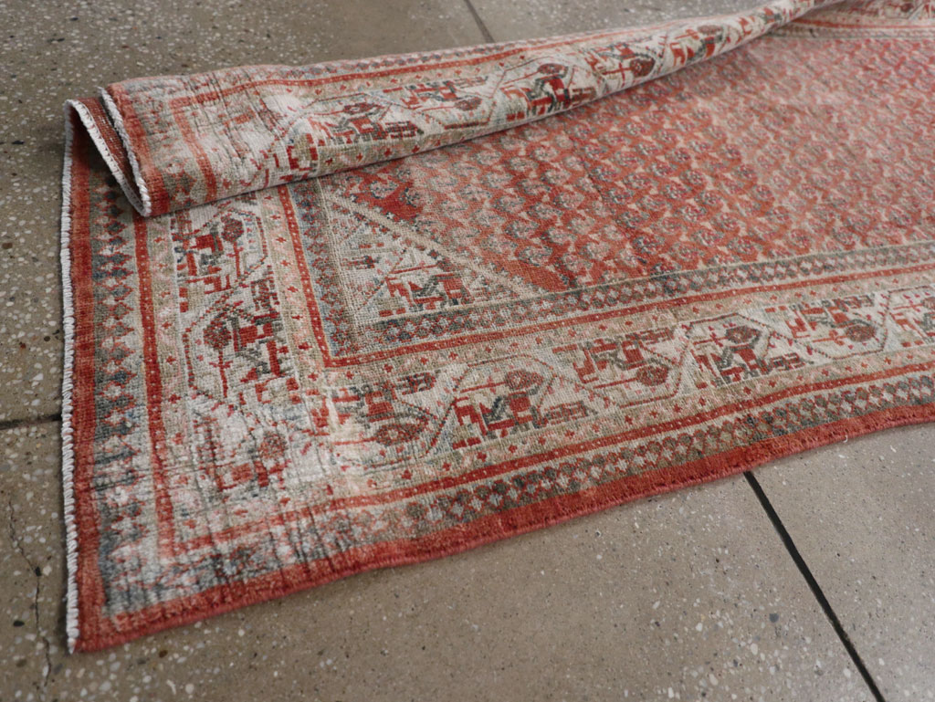 Antique Persian Seraband Long Runner, No.31696 - Gss