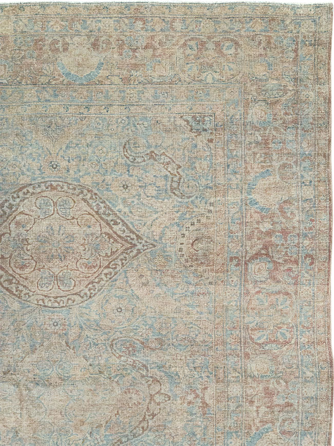 Antique Persian Lavar Kerman Large Carpet, No.31700 - Gss