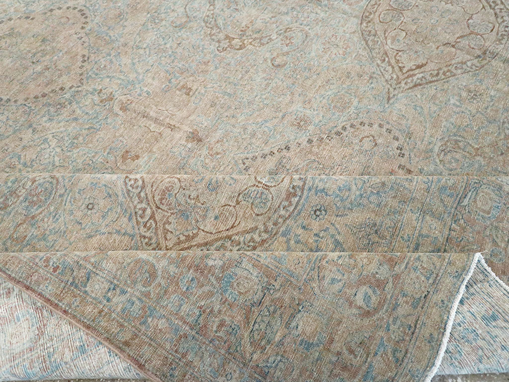 Antique Persian Lavar Kerman Large Carpet, No.31700 - Gss