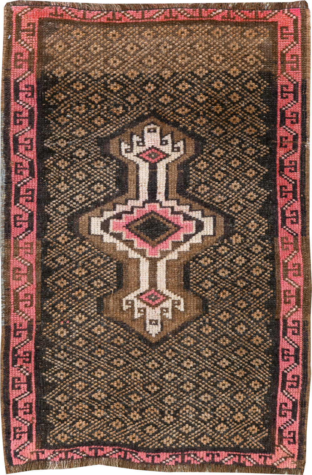 Vintage Turkish Anatolian Throw Rug, No.31707 - Gss