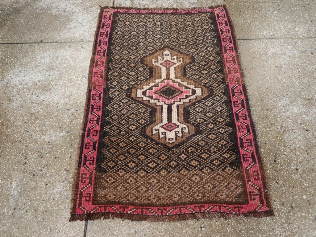 Vintage Turkish Anatolian Throw Rug, No.31707 - Gss