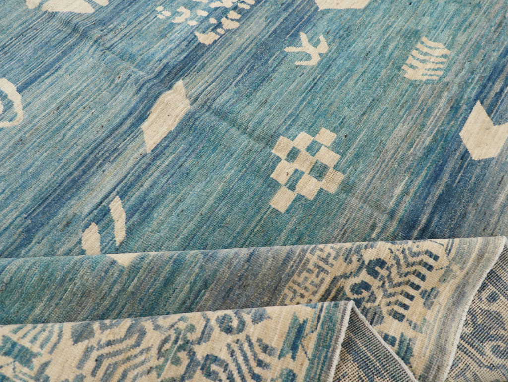 Modern East Turkestan Khotan Room Size Carpet, No.31714 - Gss