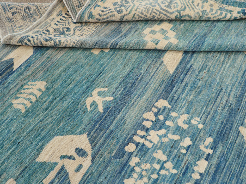 Modern East Turkestan Khotan Room Size Carpet, No.31714 - Gss