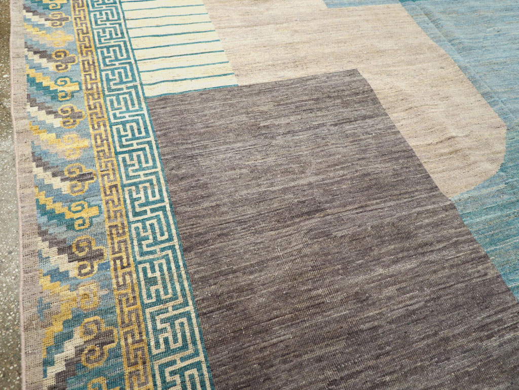 Modern East Turkestan Khotan Room Size Carpet, No.31715 - Gss