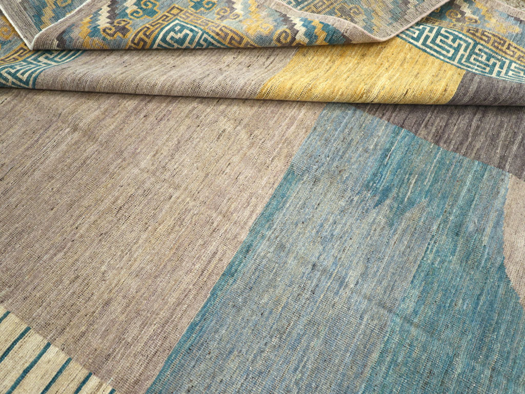 Modern East Turkestan Khotan Room Size Carpet, No.31715 - Gss