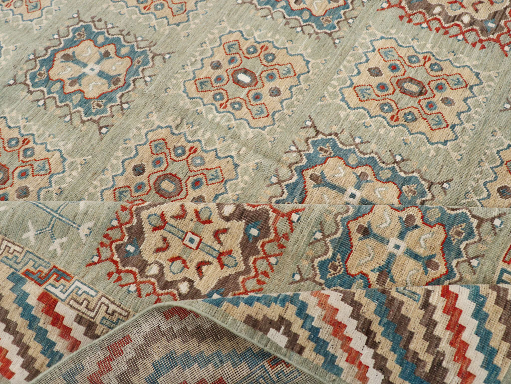 Modern East Turkestan Khotan Small Room Size Carpet, No.31717 - Gss