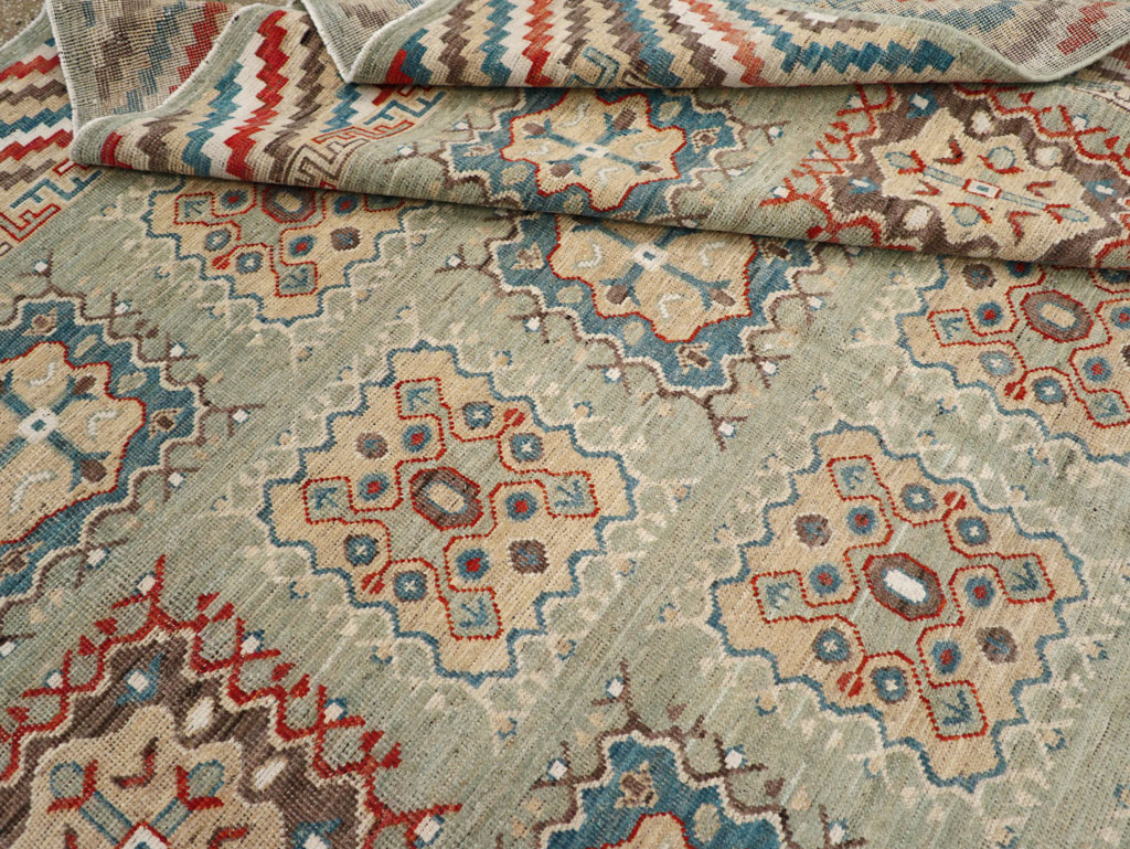 Modern East Turkestan Khotan Small Room Size Carpet, No.31717 - Gss