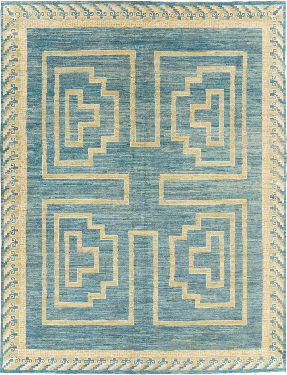 Modern African Tuareg Inspired East Turkestan Khotan Room Size Carpet, No.31723 - Gss
