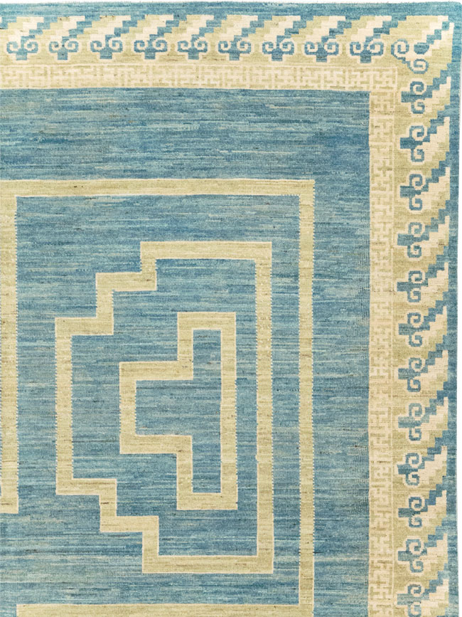 African Tuareg Inspired Modern East Turkestan Khotan Room Size Carpet, No.31723 - Gss