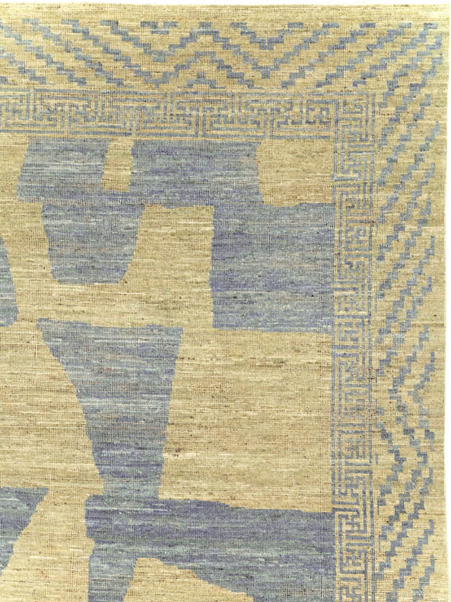 Modern East Turkestan Khotan Room Size Carpet, No.31727 - Gss