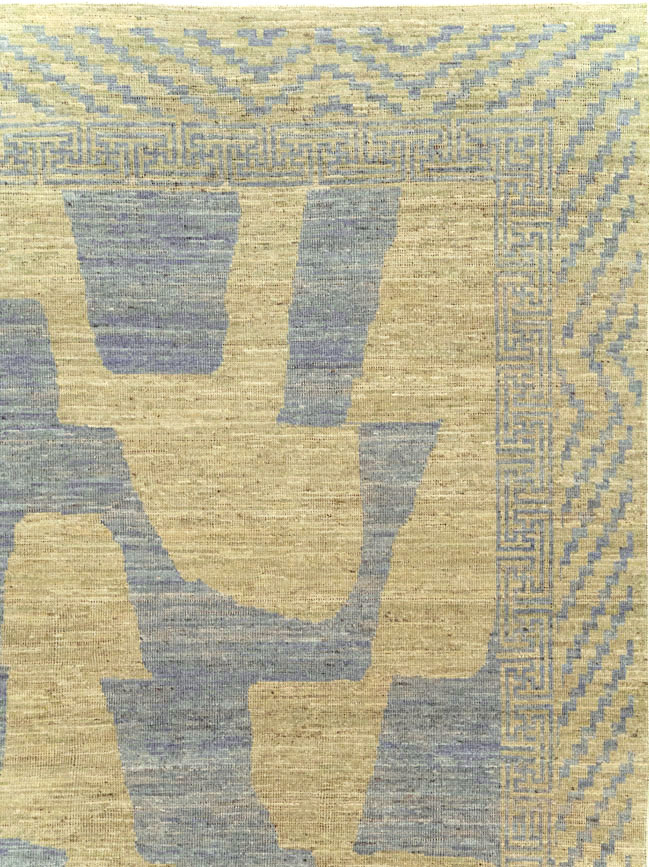 Modern East Turkestan Khotan Room Size Carpet, No.31727 - Gss