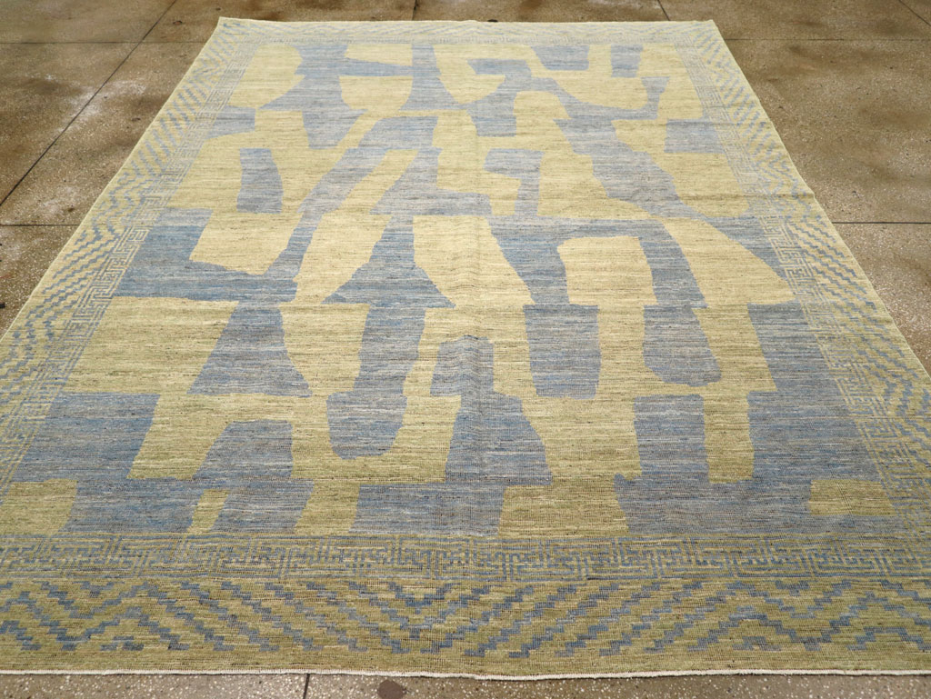 Modern East Turkestan Khotan Room Size Carpet, No.31727 - Gss