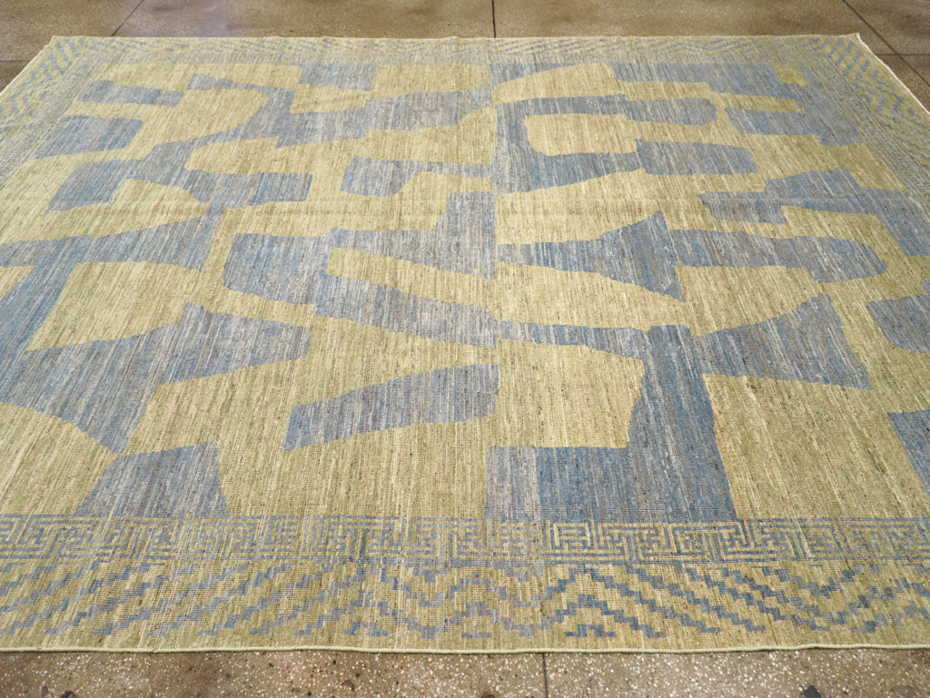 Modern East Turkestan Khotan Room Size Carpet, No.31727 - Gss