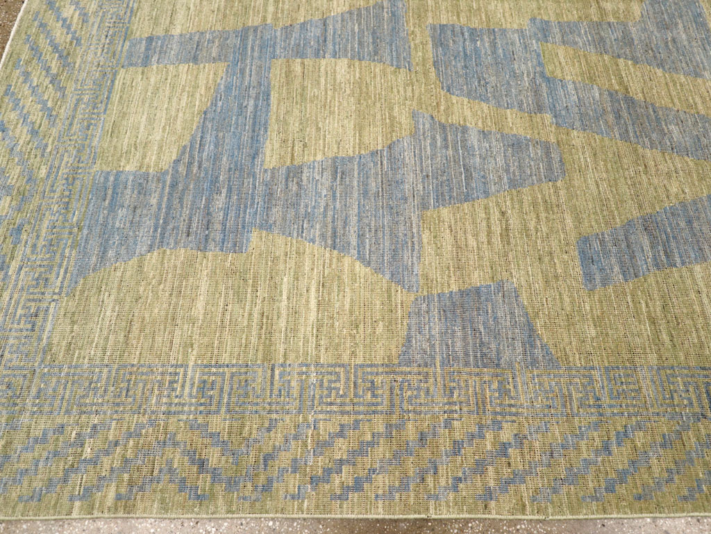 Modern East Turkestan Khotan Room Size Carpet, No.31727 - Gss