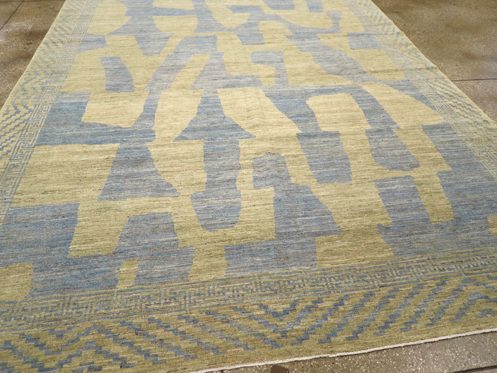 Modern East Turkestan Khotan Room Size Carpet, No.31727 - Gss