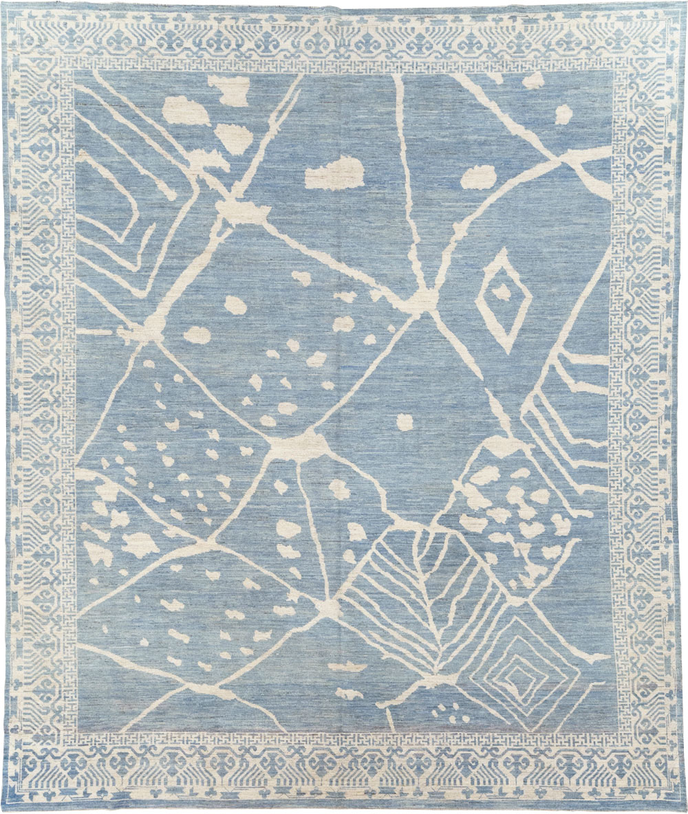 Modern East Turkestan Khotan Room Size Carpet, No.31732 - Gss