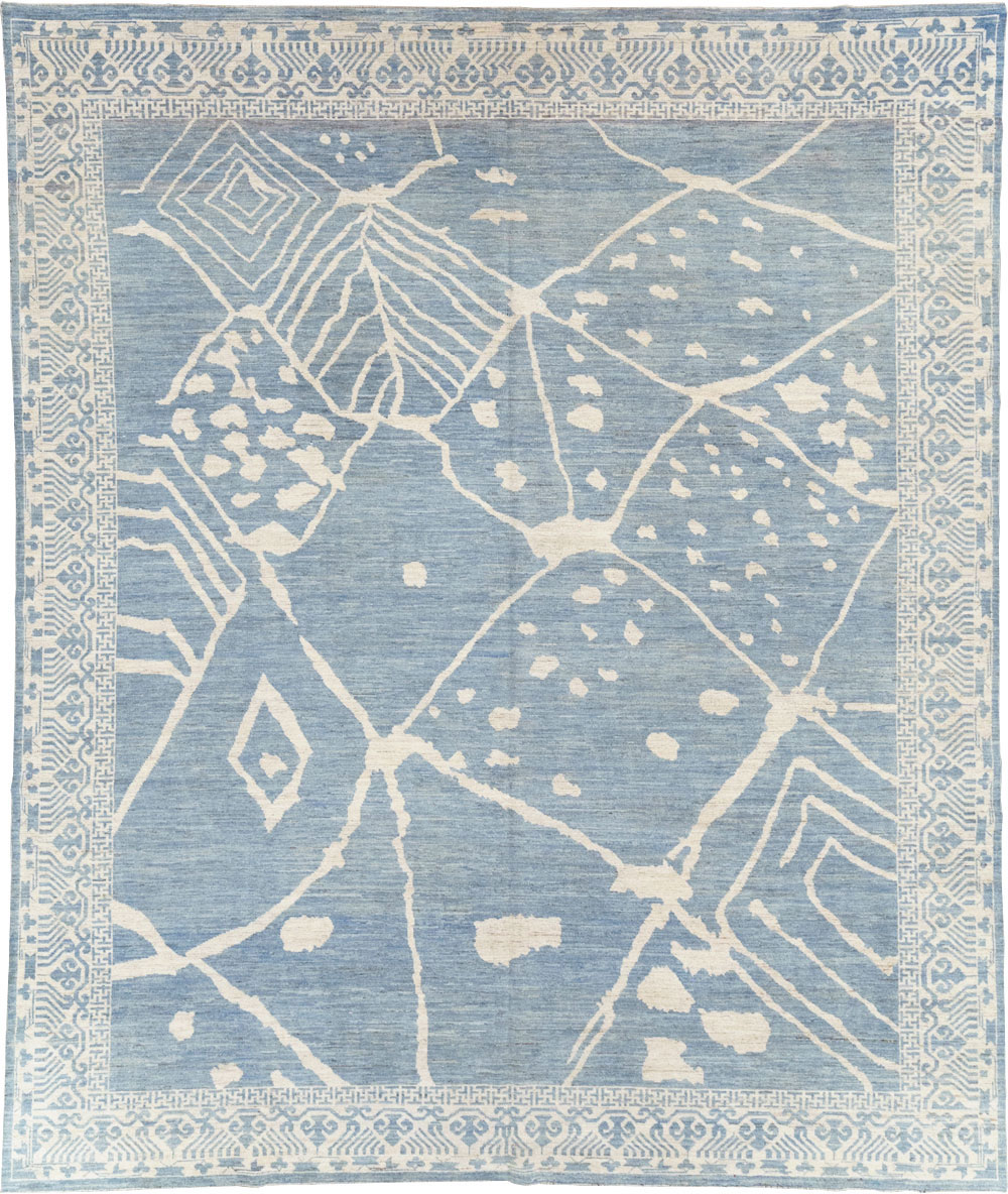 Modern East Turkestan Khotan Room Size Carpet, No.31732 - Gss
