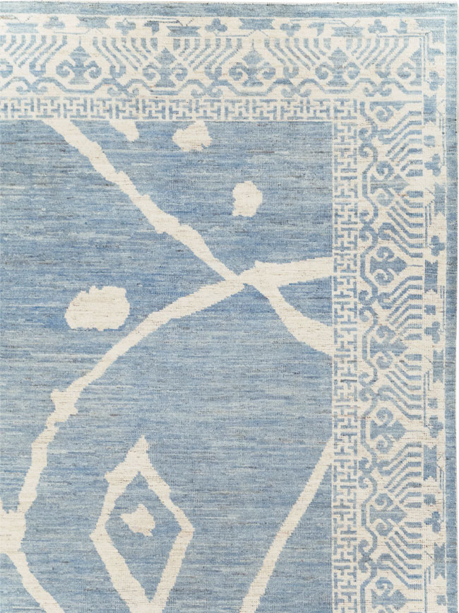 Modern East Turkestan Khotan Room Size Carpet, No.31732 - Gss