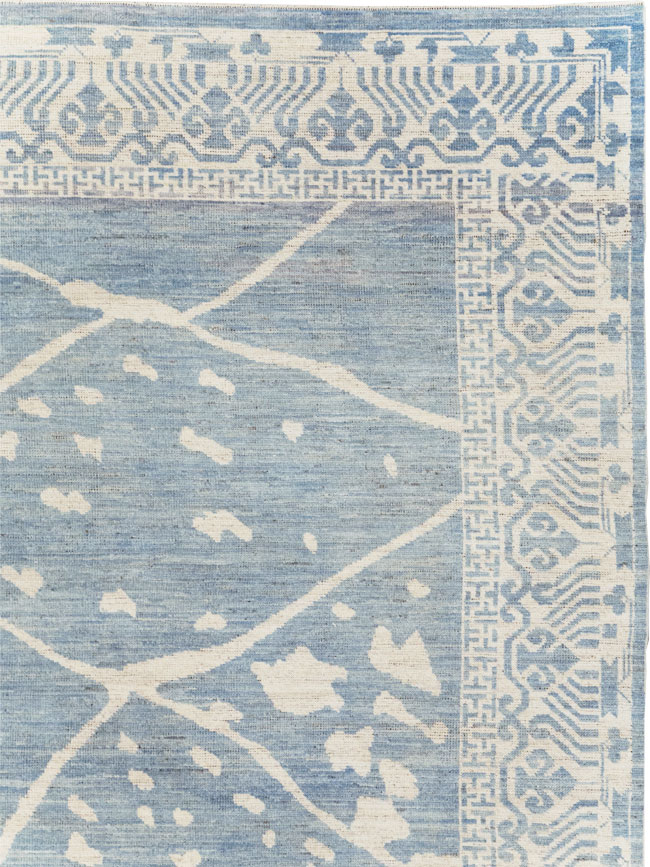 Modern East Turkestan Khotan Room Size Carpet, No.31732 - Gss