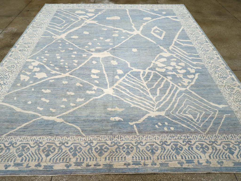 Modern East Turkestan Khotan Room Size Carpet, No.31732 - Gss