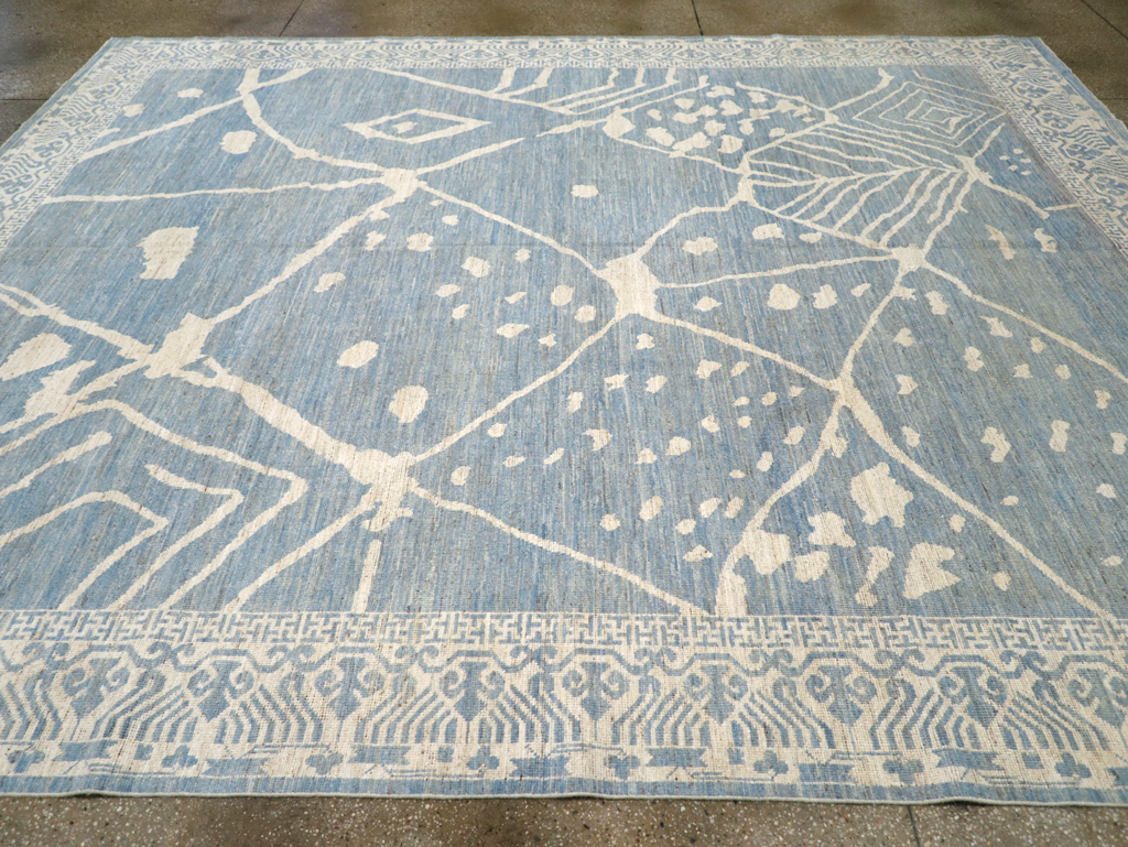 Modern East Turkestan Khotan Room Size Carpet, No.31732 - Gss