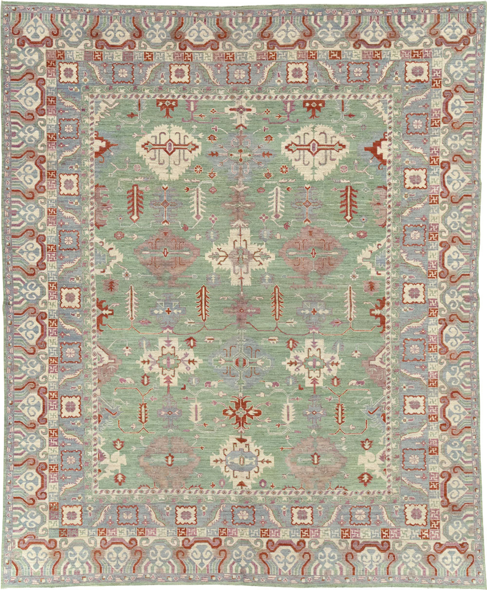 Modern East Turkestan Khotan Room Size Carpet, No.31733 - Gss