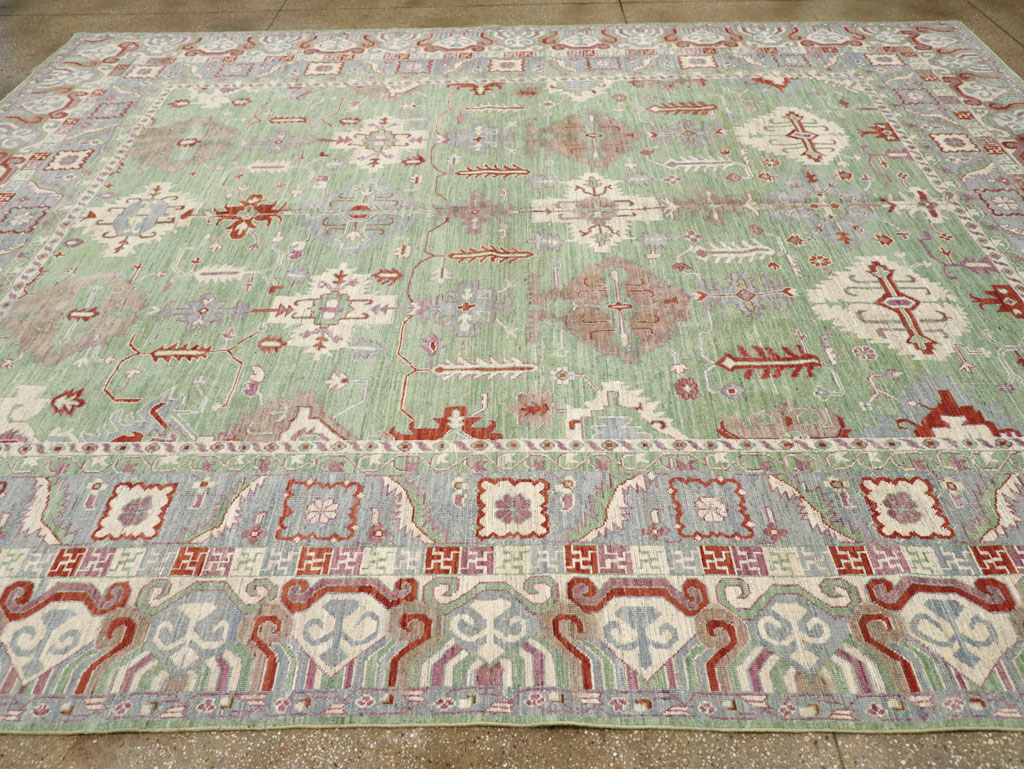 Modern East Turkestan Khotan Room Size Carpet, No.31733 - Gss