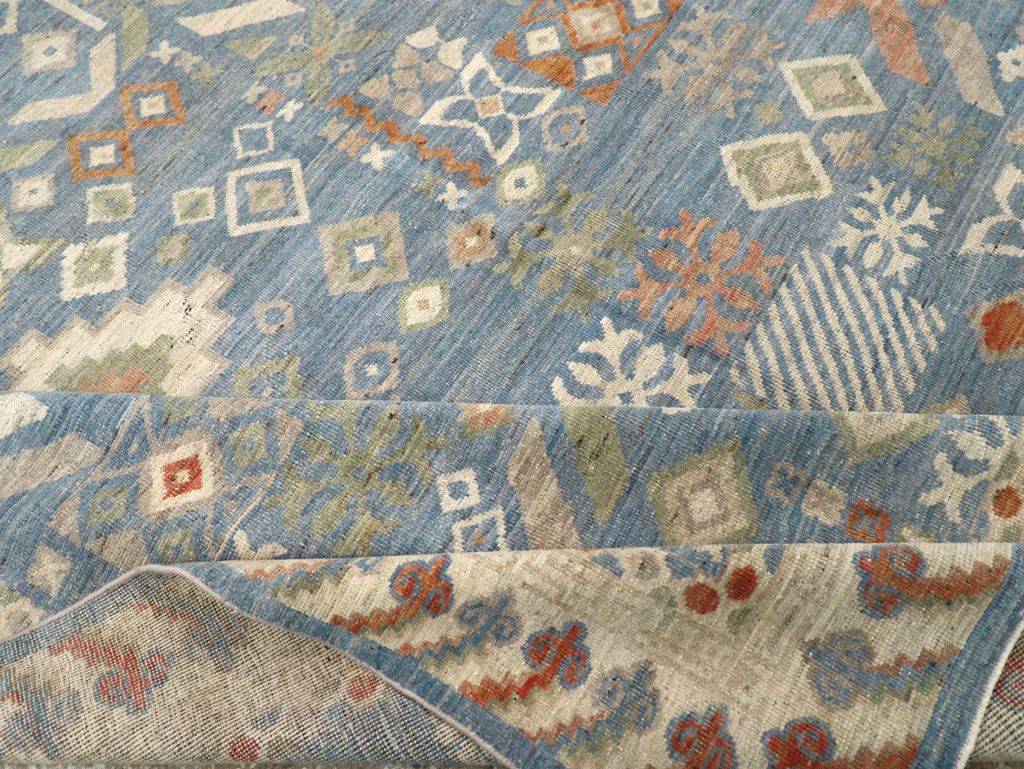 Modern East Turkestan Khotan Small Room Size Carpet, No.31734 - Gss